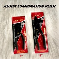 ‼️READY STOCK‼️ANTON COMBINATION PLIER (6” 8”) /  PLAYAR GABUNGAN /  PLAYAR GABUNG MULUT BUAYA / CUTTER PLIER PLAYAR