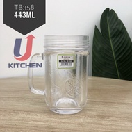 HT Plastic Mug Beverages Drinkware Serveware Tumbler / Plastik Mug 400ML - HT81