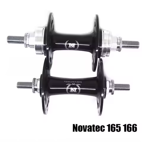 Bicycle Hub Novatec 165 166 Fixed Gear Bike Hub Bearing Steel Hub Fixed Gear Cycling Track Hub 20-24