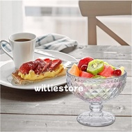Glass Dessert Bowl/Glass Sundae Bowl/Glass Ice Cream Cup Bowl/Glass Dining Bowl Party Serving Bowl 1