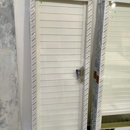 pintu kamar mandi aluminium Exclusive putih 70x200cm