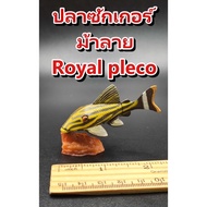 Figure Miniature Animals Zebra Kaiyodo Choco Egg Royal Pleco Fish Mini Realistic Animal Japan Import