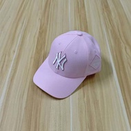 หมวกแก๊ปเบสบอลปรับได้สำหรับทั้งหญิงและชาย NY แท้จากเกาหลีหมวกแก๊ปเป็ดแบบลิ้นแข็งเพื่อการป้องกันแสงแด