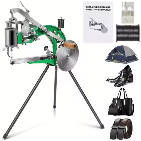 Manual Leather Shoe Repair Tool - Cobbler Stitcher, Leather Sewing Machine for Shoe Repair