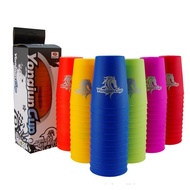 PK1 ��YONGJUN SPEED STACKING CUP 12PCS IN BOX Sport Stacking Cup Speed Professional Stacking Cup Mat