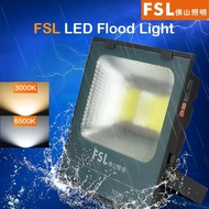 FSL LED Spotlight Floodlight 50w 100w Waterproof Spot Light Flood Light Outdoor