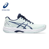 ASICS Women GEL-GAME 9 Tennis Shoes in Pale Mint/Blue Expanse