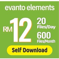 【Auto delivery】 envato element self download