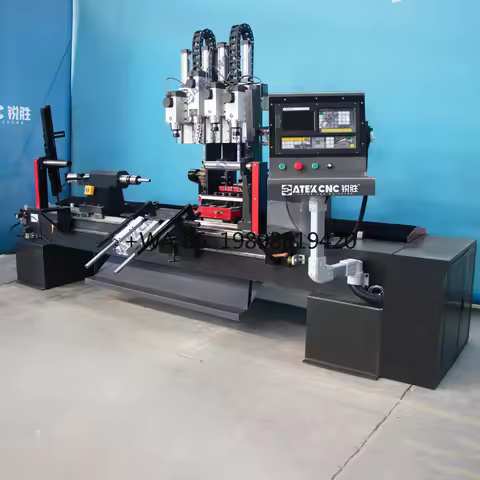 Wood Lathe for Woodworking Turn Milling Lathe for Wood Legs on Sale Functions 4 Axis CNC 7T