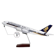 Singapore Airlines A380 A350 47CM Aircraft Model Die-cast Metal