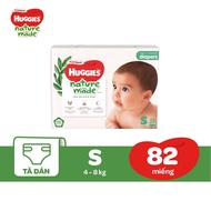 Tã Dán Huggies Platinum Nature Made Size NB60/S82/M64/L54/XL44.....