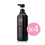 Hi.bonHair - [4盒]4-IN-1 逆齡啡髮洗髮水 400ml (8809442227974_4)此日期前最佳 2028年 (新製造顏色較淺) (平行進口)