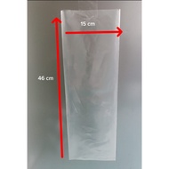 PLASTIK PE (TEBAL) PLASTIK BUNGKUS IKAN HIDUP / PLASTIK IKAN CHANNA / PLASTIK BETTA / PLASTIK GUPPY