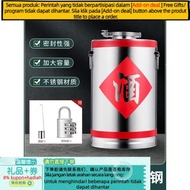 Get 7% coupon+gift】eel Barrel Food Grade Sealed Cans with Faucet Oil Drum Liquor Fermentation Barrel