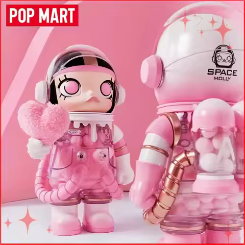 POP MART MEGA SPACE MOLLY 400% Heart Language Heart Happy Heart Flutter Gift Valentine's Day Gift