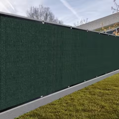 Privacy Screen Fence 4/5/6/8 Feet Heavy Duty Dustproof Denoise Fencing Mesh Fabric Shade Net Cover f