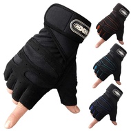 2 Pcs Gym Gloves Men Weights Lifting Exercise Glove Sport Motorcycle Glove Cycling Sarung Tangan Gym