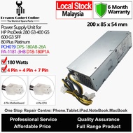 HP ProDesk 280 G3 400 G5  600 G3 SFF 180W 80 Plus Platinum Power Supply Unit PCH019 DPS-180AB-26A PA