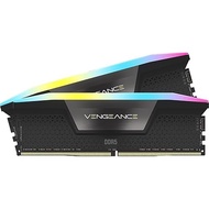 Corsair DDR5-6400MHz Desktop PC Memory VENGEANCE RGB DDR5 Series PC5-51200 Intel XMP Kit 32GB black 