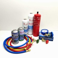 gas bottle refrigerant r32 r410a r22 r134a r600 air-conditioner / refrigerator