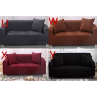 readystock!! 1-2-3-4 Seater Sofa Cover L Shape Universal Elastic Cushion Cover