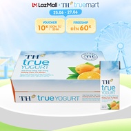 Thùng 48 hộp sữa chua uống tiệt trùng TH true YOGURT hương cam tự nhiên 180 ml (180 ml x 48)