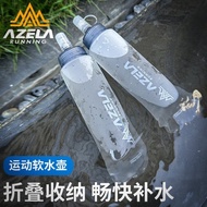Outdoor Sports Water Bottle Foldable Portable Water Bottle Men Women Hiking Camping Hiking Bag Water