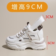 Autumn 9cm Double Net Inner Heightening Casual Shoes Shoes