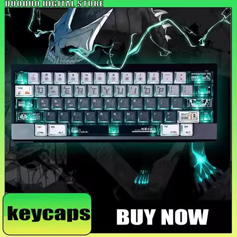 Original TitanNation Cobranded Kaiju No. 8 Keycap 144Keys PBT Material Nuclear Power Factory Altitud