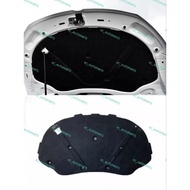 vw VOLKSWAGEN PASSAT CC front bonnet engine cover Sound Proof Cover Hood Insulator WITH CLIP