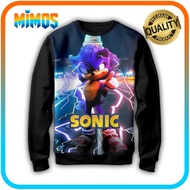 Kids Sweater Kids Jacket Kids Game Anime Sonic S5E1 Kids Clothing Sonic_S5E1_SW - MIMOS