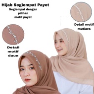 [PART 2] Bella Pearly Quad Veil / Bella Square Mutiara 40 COLORS +++