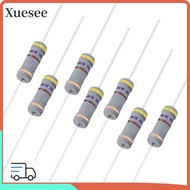 XUESEE 470 Ohm Resistor, 5% Tolerance 4 Bands, Easy to us 2W Carbon Film Resistors for DIY Electroni