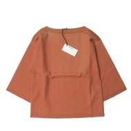 AURALEE 21SS Made in Japan GIZA BIRDS EYE DOUBLE FACE BOAT NECK P/O Birdseye Boat Neck Knit T-Shirt 