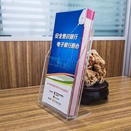 A6A5A4Desktop display stand, color page folding stand, display storage box, bank promotional leaflet