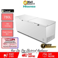 Hisense Chest Freezer 780L With Lock FC900D4BWBP FC900 FC900D4 Peti Sejuk Beku