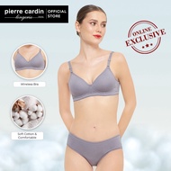 Most Wanted Pierre Cardin Bra Panty Set Natural Cotton Without Wire 6763B