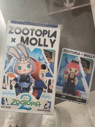 換/放POP MART Zootopia x Molly 聯名公仔