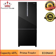 PANASONIC NR-BX410GK INVERTER 2-DOOR FRIDGE (407L) NR-BX410GKMY