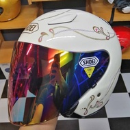 Shoei Jstream Amo White Fiberglass