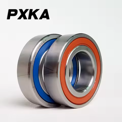 a Pair 7206 7206AC-2RZ-P4-DBA 30x62x16 25 Degree Contact Angle Sealed Angular Contact Bearings Spind