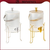 [SONONIA] Beverage Dispenser, Fruit Teapot, Bucket, Lemonade Container, Water Beverage Dispenser wit