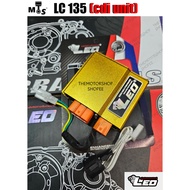 (+Fan Switch) LEO RACING LC135 LC LEO Racing CDI Unit ( NO CUT OFF RPM ) PNP LC135 V1-V6 ( BUANG CUT