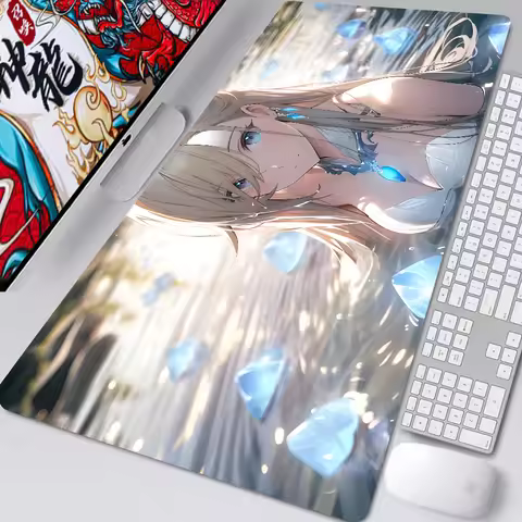1pc Asuna Ichinose Blue Archive Floor Mat Mouse Mat Desk Mat With Pad Gaming Accessories Prime Gamin