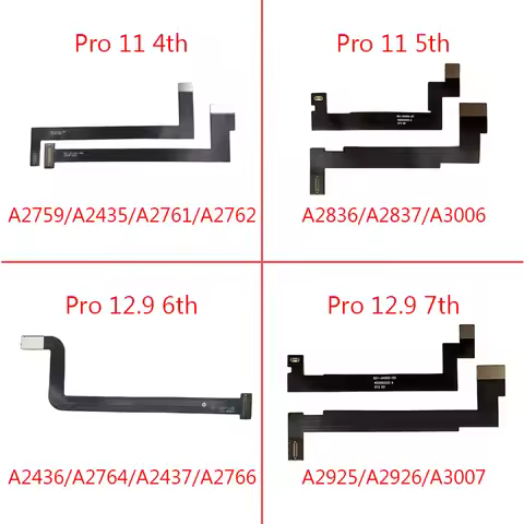 LCD Screen Display Connect Flex Cable For iPad Pro 11 12.9 A2836/2837 A3006 A2925/2926 A3007 A2759 A