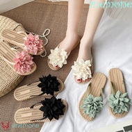 Anemone Flower Flip Flops - Waterproof & Non-Slip Beach Footwear