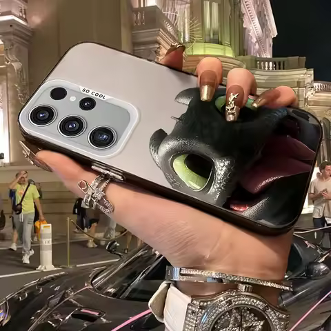 T-Toothless Frosted Case for Samsung Galaxy A36 A35 A34 A32 A30 A26 A25 A24 A23 A22 5G 4G A20 A16 A1