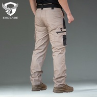 EAGLADE Tactical Cargo Pants for Men in Khaki S-3XL JT-PJK55 A01
