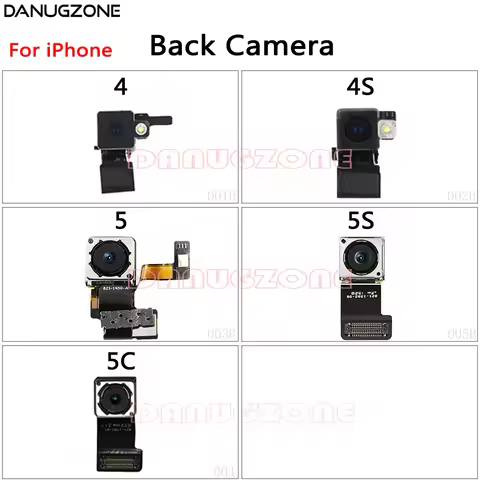 Original For iPhone 5S 5C 5 6 Plus Back Camera Big Camera Rear Camera 4 4S Front Camera Small Camera