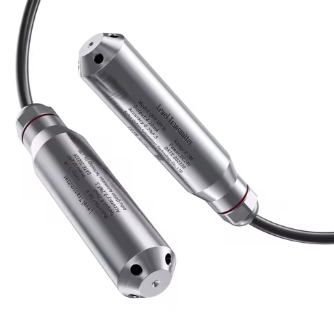 1m 2m 3m 5m Submersible Water Level Sensor Tank 0-10V RS485 Level Sensor Transmitter